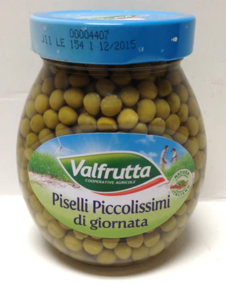 Valfrutta Peas, 360g - Image 2