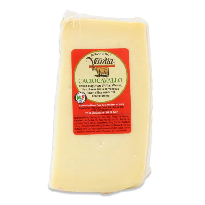 Vantia Caciocavallo Cheese – Approx. 9 oz (255g) | Made in Sicily, Italy