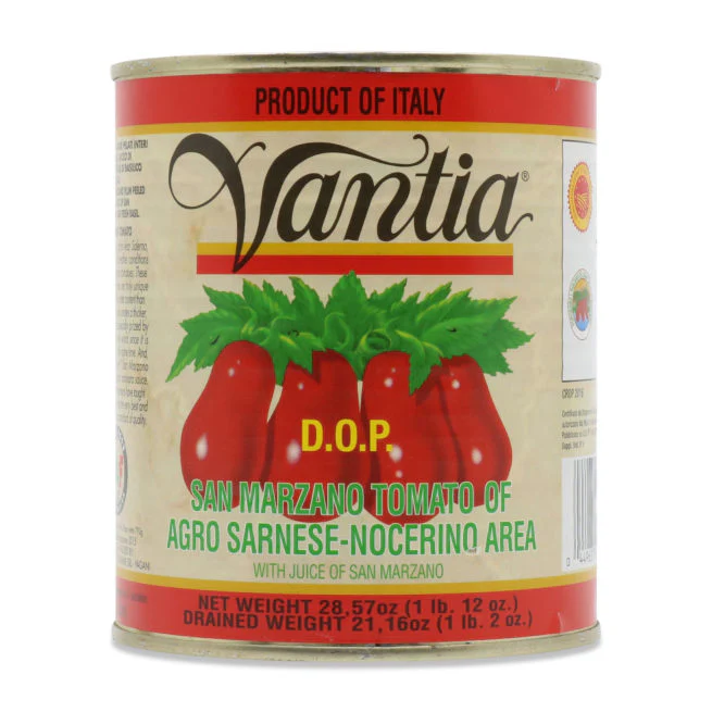 Vantia San Marzano D.O.P Italian Plum Tomatoes, 28 oz