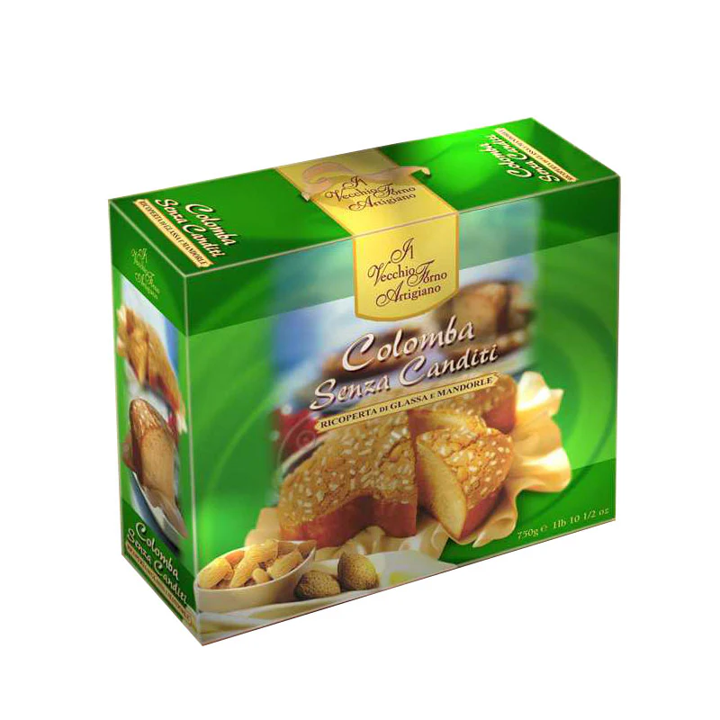 Vecchio Forno Colomba With Almonds, Without Candied Orange Fruit, 1 lb 15.7 oz | 900g
