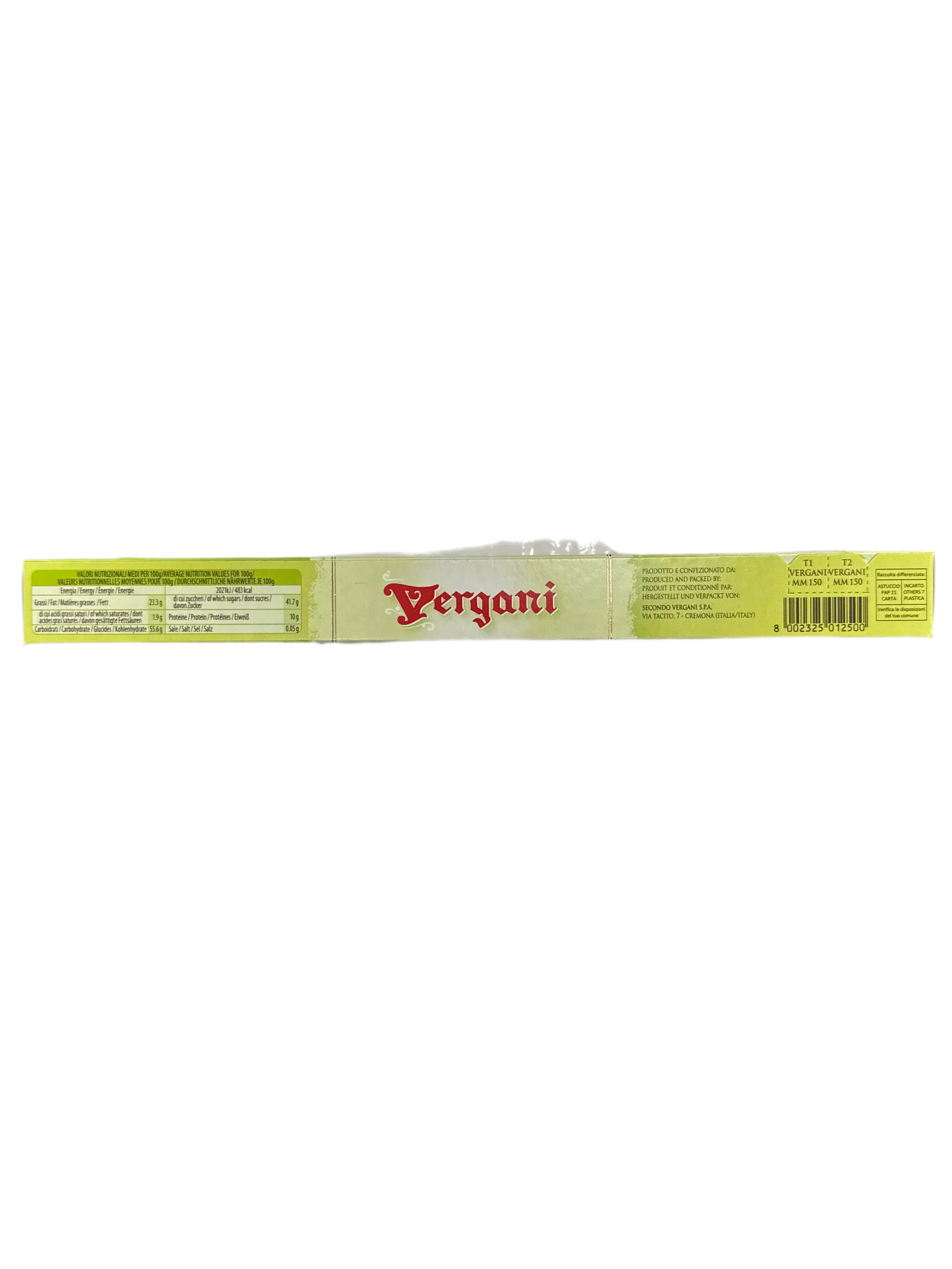 Vergani Soft Nougat w/ Almonds, 5.29 oz | 150g - Image 2