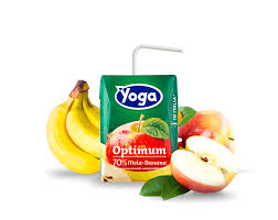 Yoga Optimum 70% Italian Apple & Banana Juice, 3 x 200ml Bricks | Product of Italy - Image 2